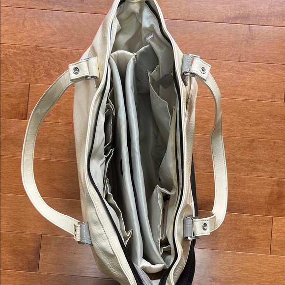 JM New York Large Travel Tote Lap Top Bag - Picture 3 of 6